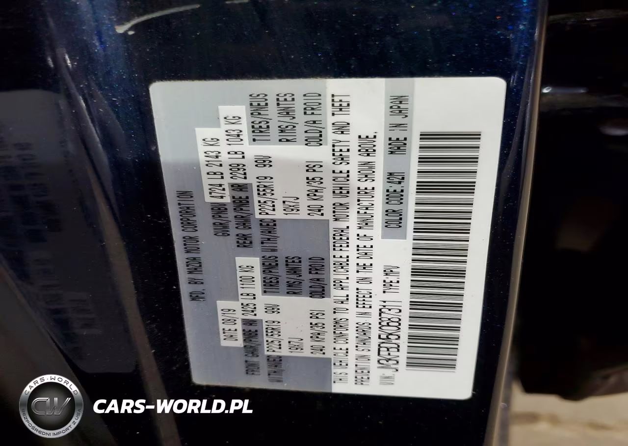 2019 Mazda Cx-5 Grand Touring VIN:JM3KFBDM5K0687311 - 13