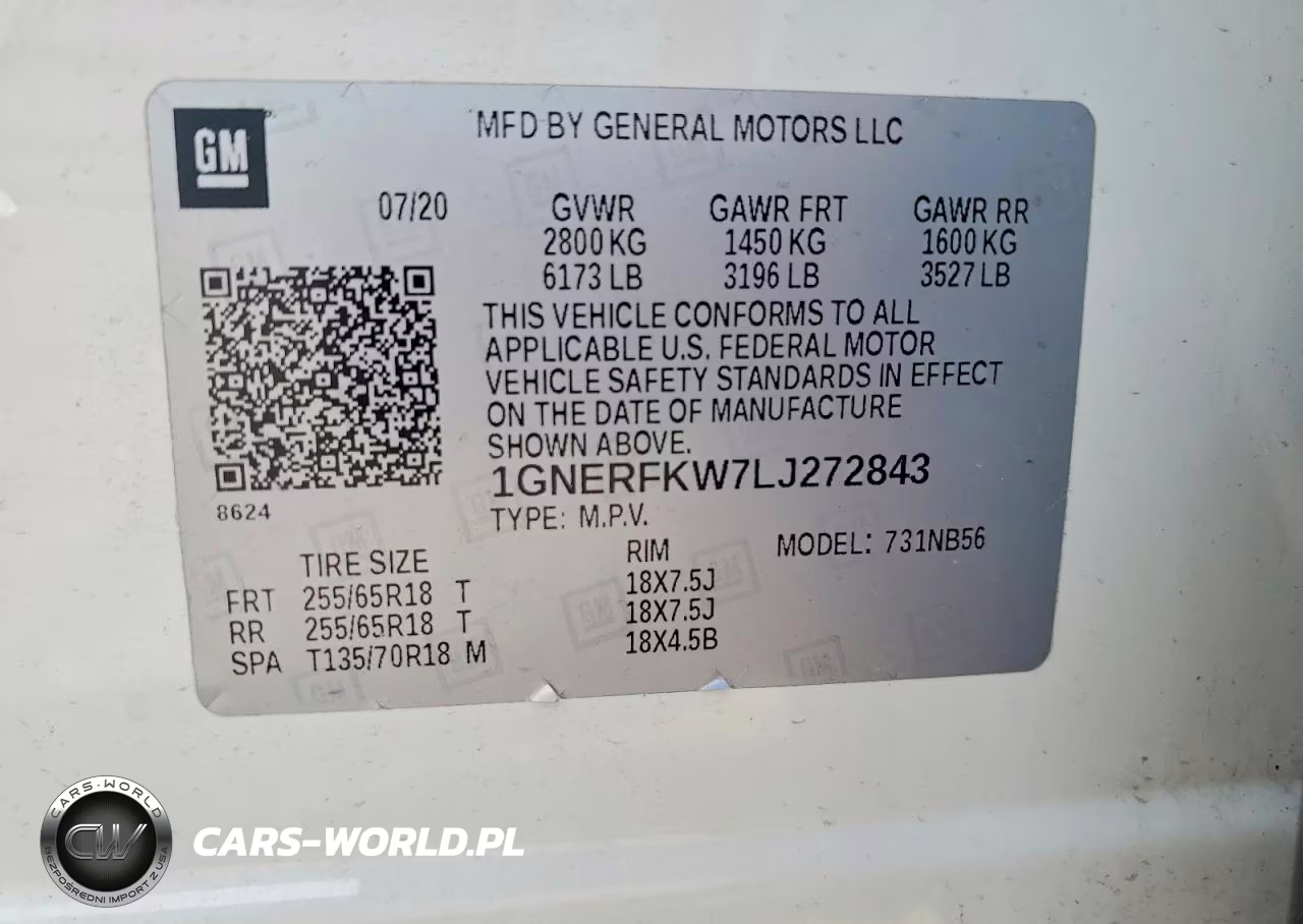 2020 Chevrolet Traverse Ls VIN:1GNERFKW7LJ272843 - 13