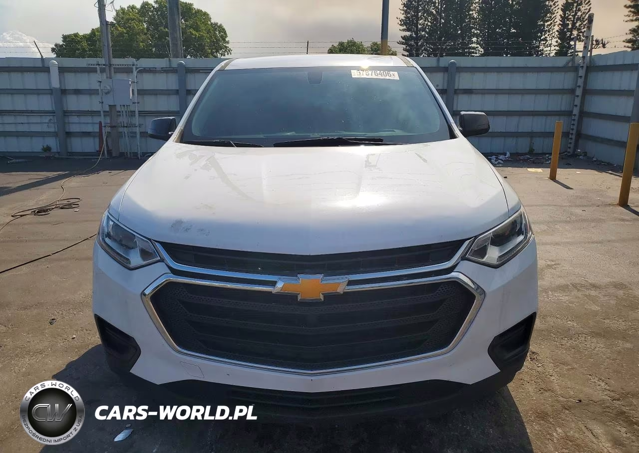 2020 Chevrolet Traverse Ls VIN:1GNERFKW7LJ272843 - 5
