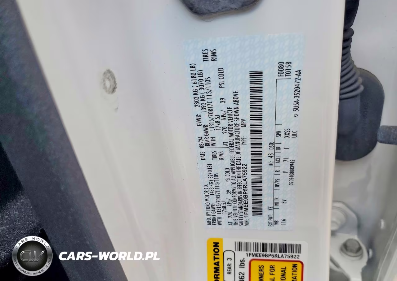 2024 Ford Bronco Badlands VIN:1FMEE9BP5RLA75922 - 13