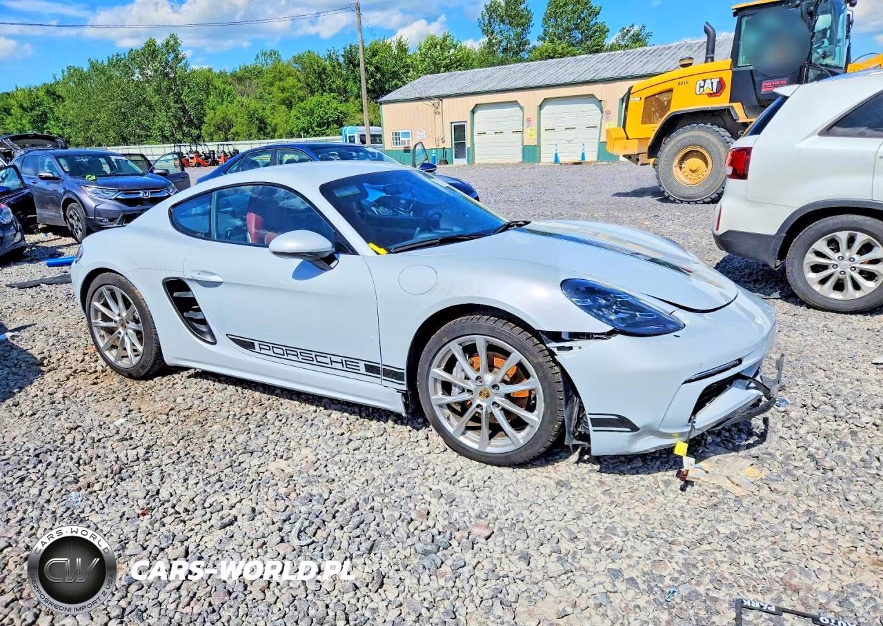 2024 Porsche Cayman Base VIN:WP0AA2A84RK255592 - 4