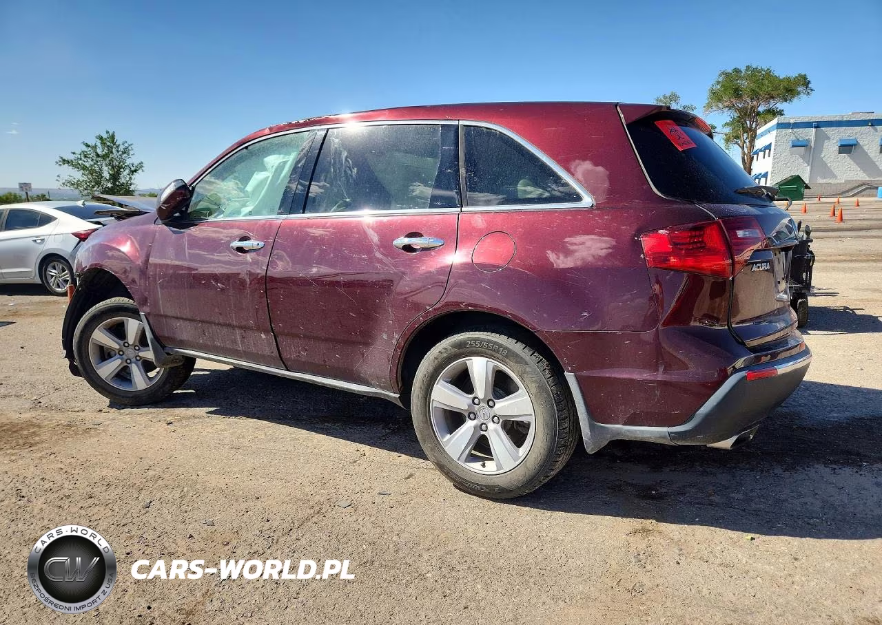 2012 Acura Mdx VIN:2HNYD2H29CH508602 - 2