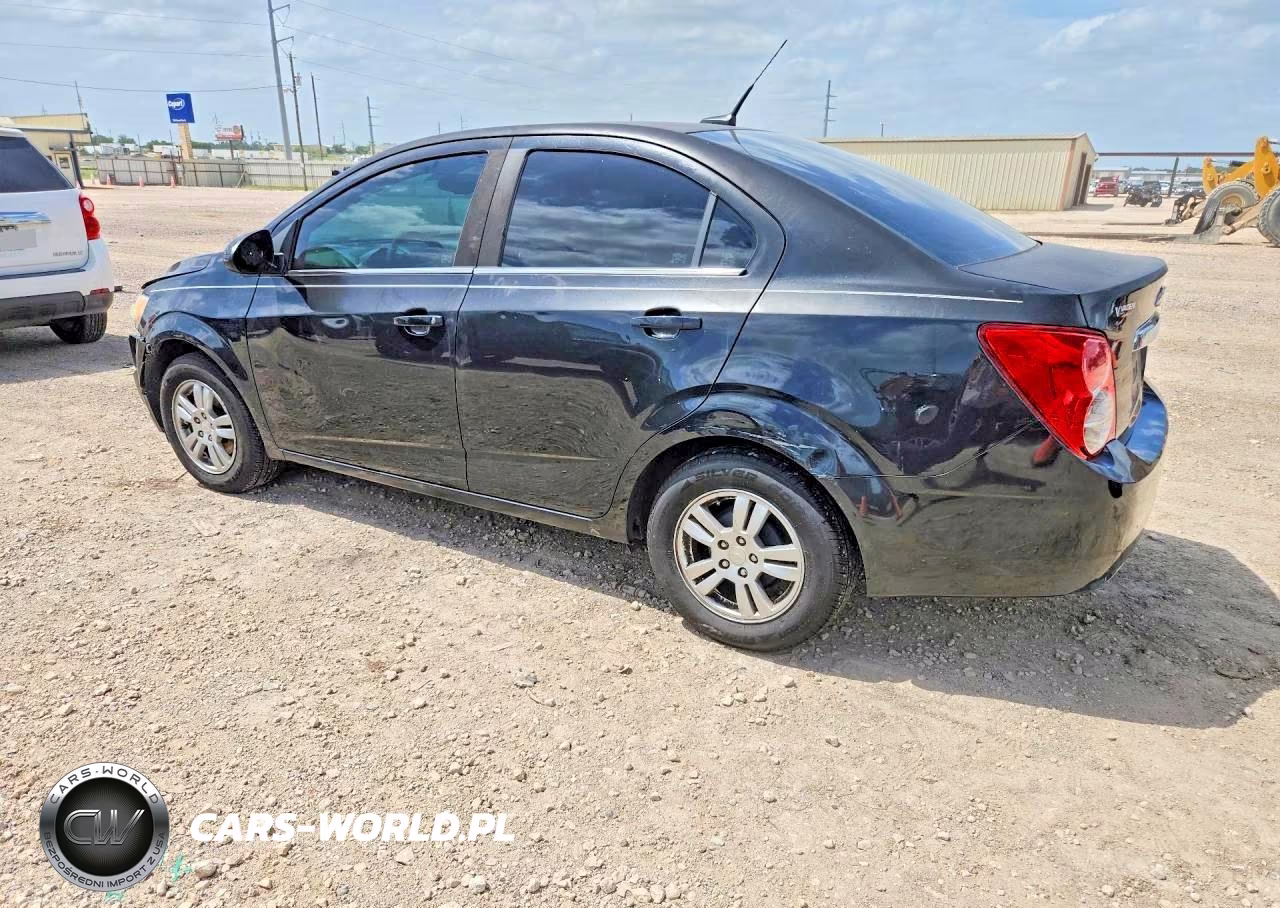 2013 Chevrolet Sonic Lt VIN:1G1JC5SH1D4221397 - 2