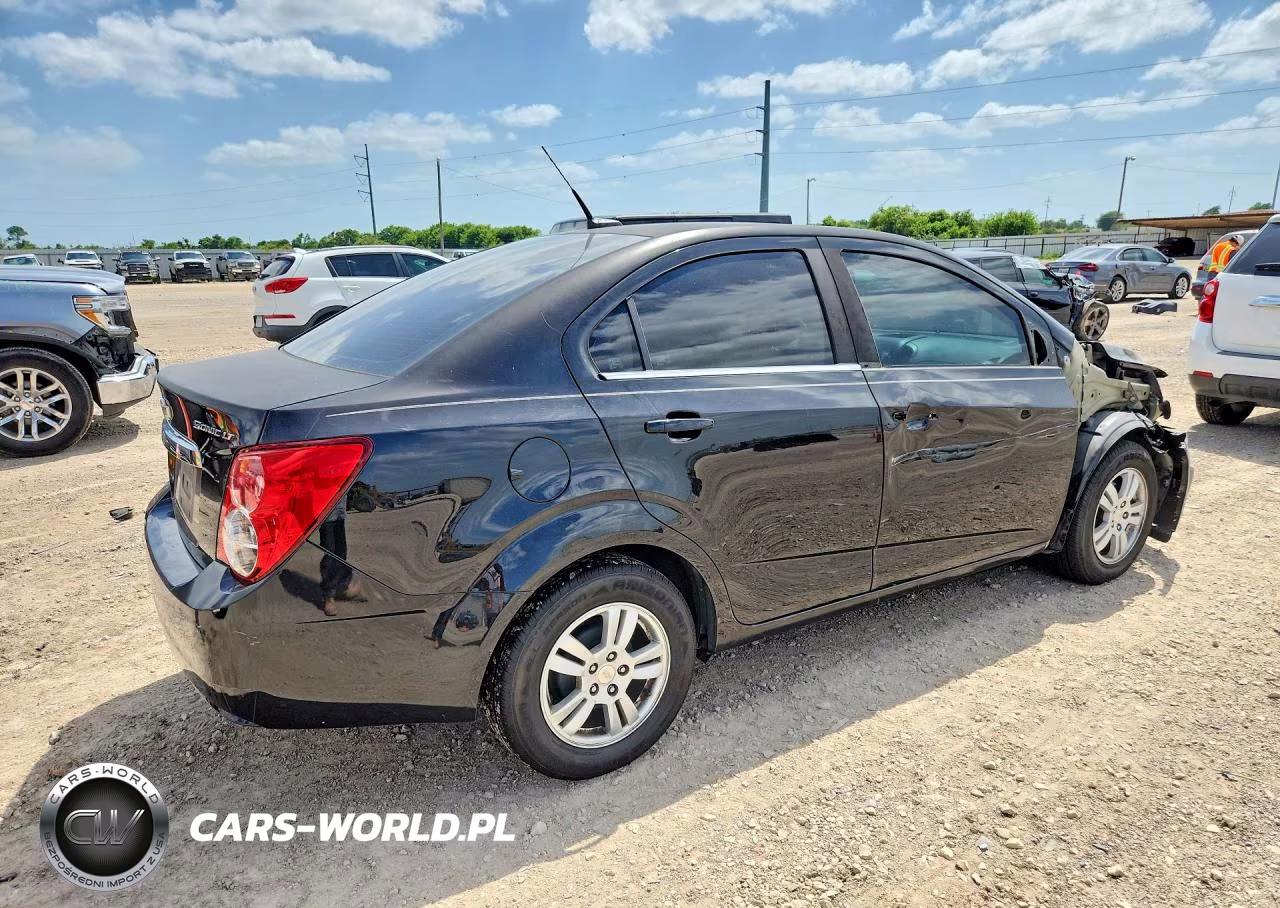 2013 Chevrolet Sonic Lt VIN:1G1JC5SH1D4221397 - 3