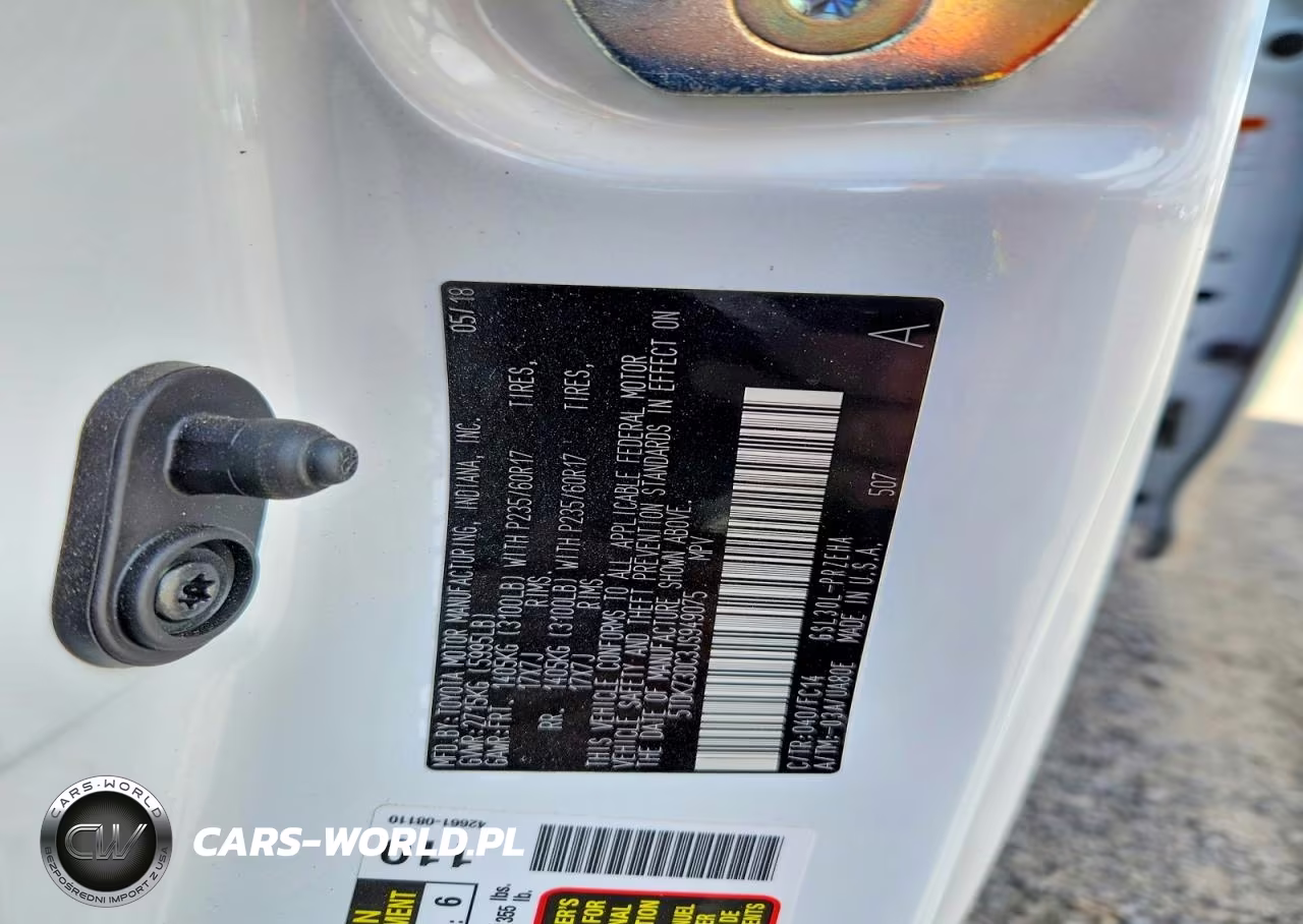 2018 Toyota Sienna Le VIN:5TDKZ3DC3JS949075 - 13