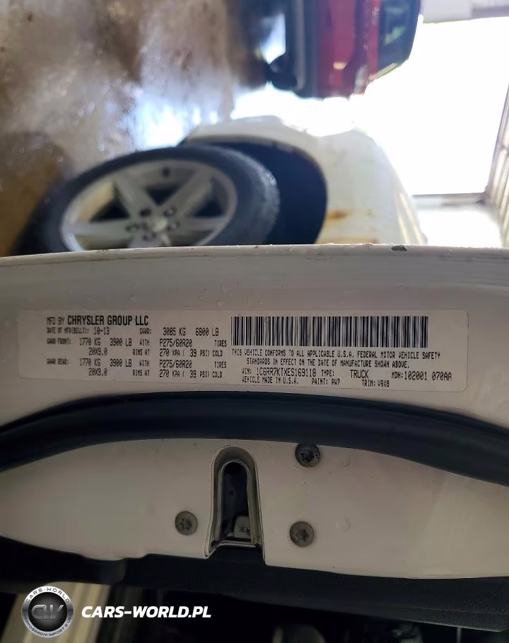 2014 Ram 1500 St VIN:1C6RR7KTXES169118 - 12