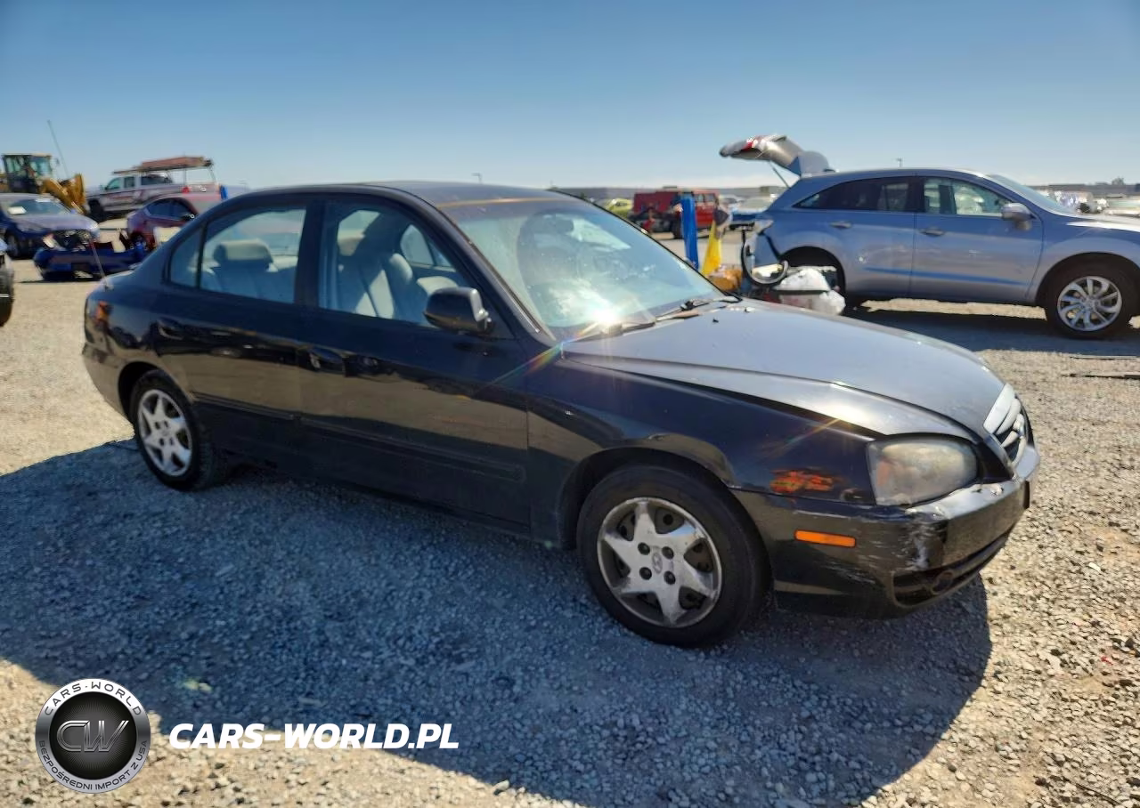 2005 Hyundai Elantra Gls VIN:KMHDN46D95U000501 - 4