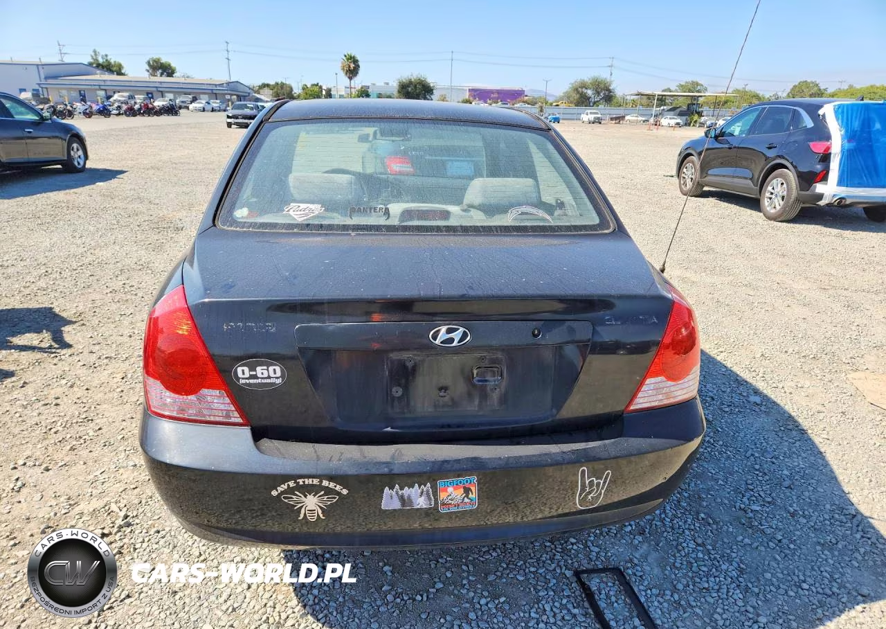 2005 Hyundai Elantra Gls VIN:KMHDN46D95U000501 - 6