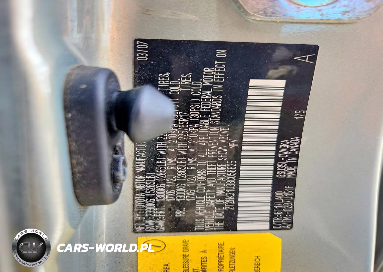 2008 Lexus Rx 350 VIN:2T2HK31U38C056625 - 13