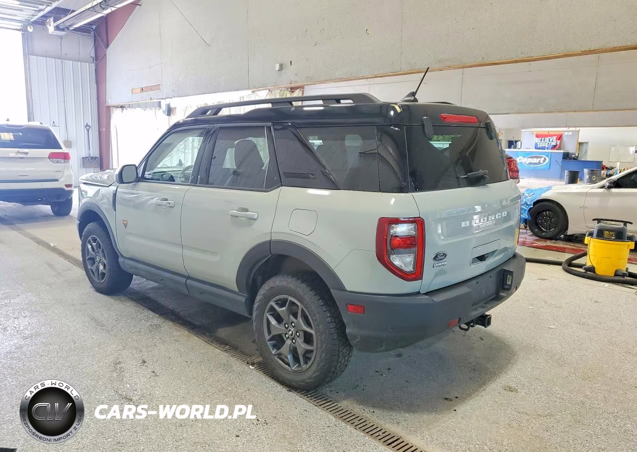 2021 Ford Bronco Sport Badlands VIN:3FMCR9D99MRA01763 - 2