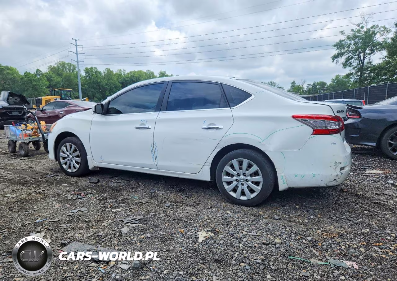 2015 Nissan Sentra S VIN:3N1AB7AP9FY284975 - 2