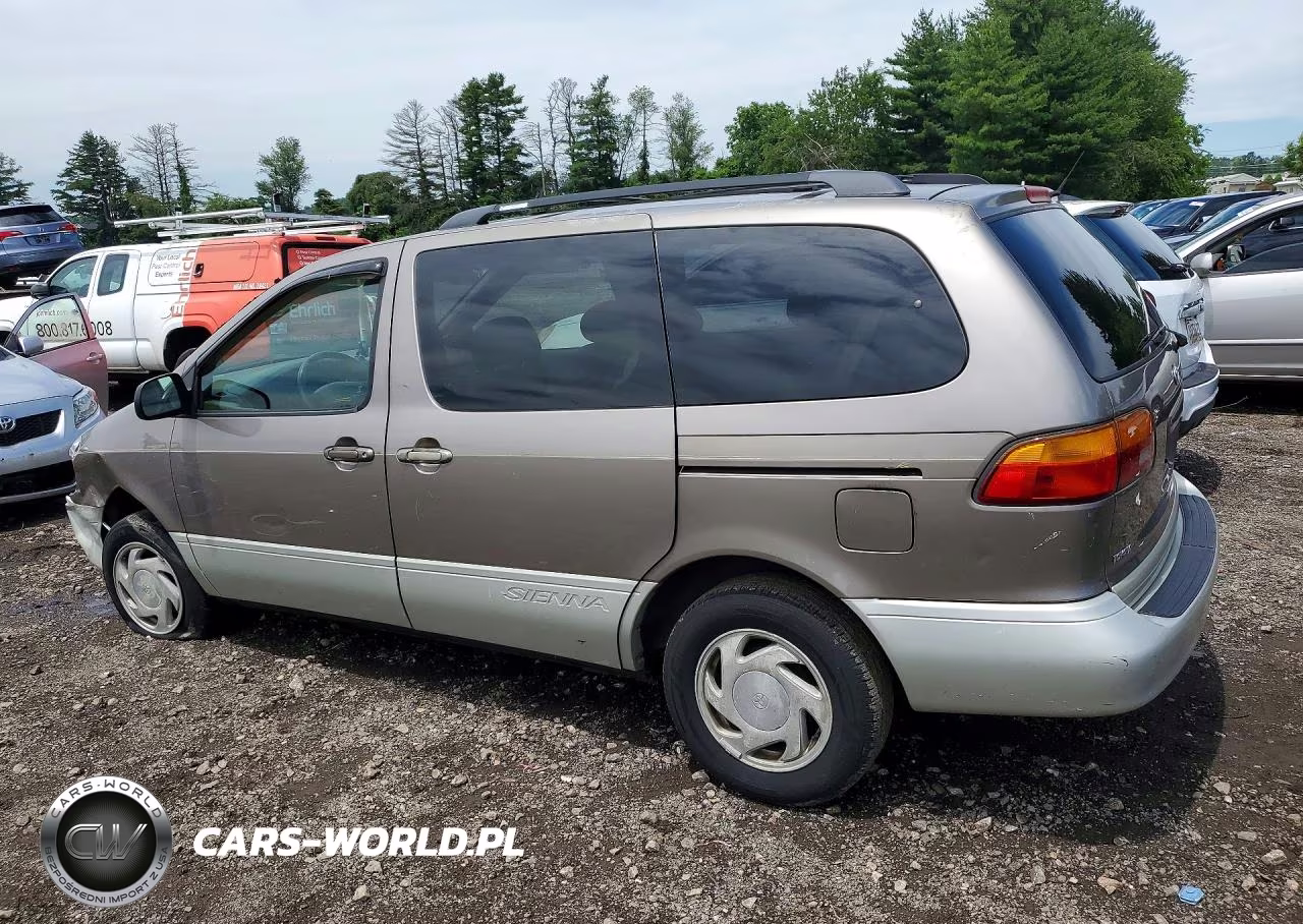 1998 Toyota Sienna Xle VIN:4T3ZF13C6WU057115 - 2