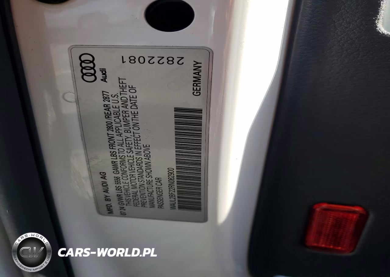 2024 Audi A6 Premium Plus VIN:WAUL2BF22RN062900 - 12