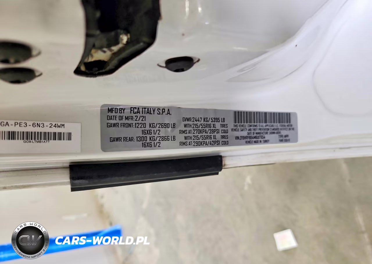 2021 Ram Promaster City Slt VIN:ZFBHRFBB4M6U17654 - 13