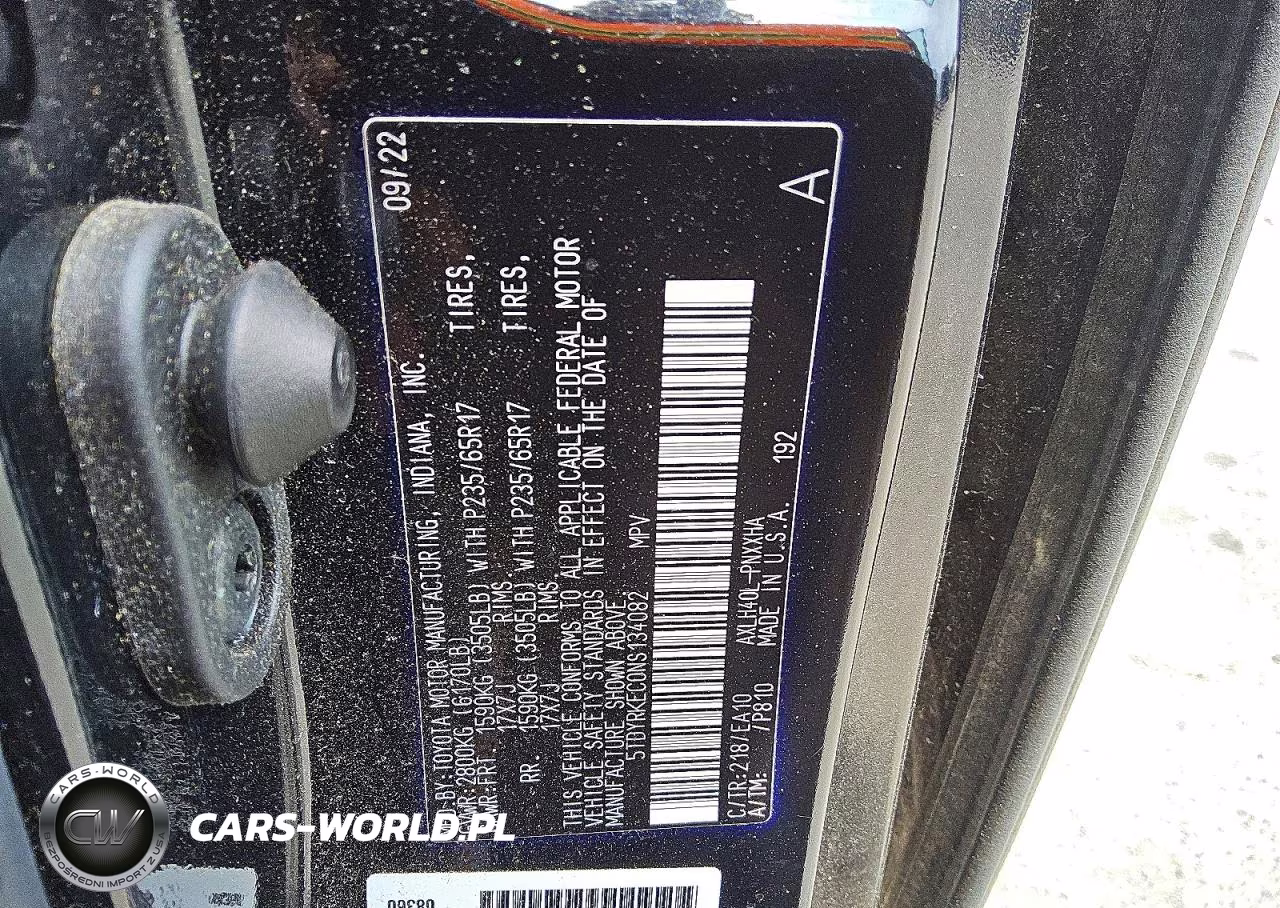 2022 Toyota Sienna Xle VIN:5TDYRKEC0NS134082 - 13
