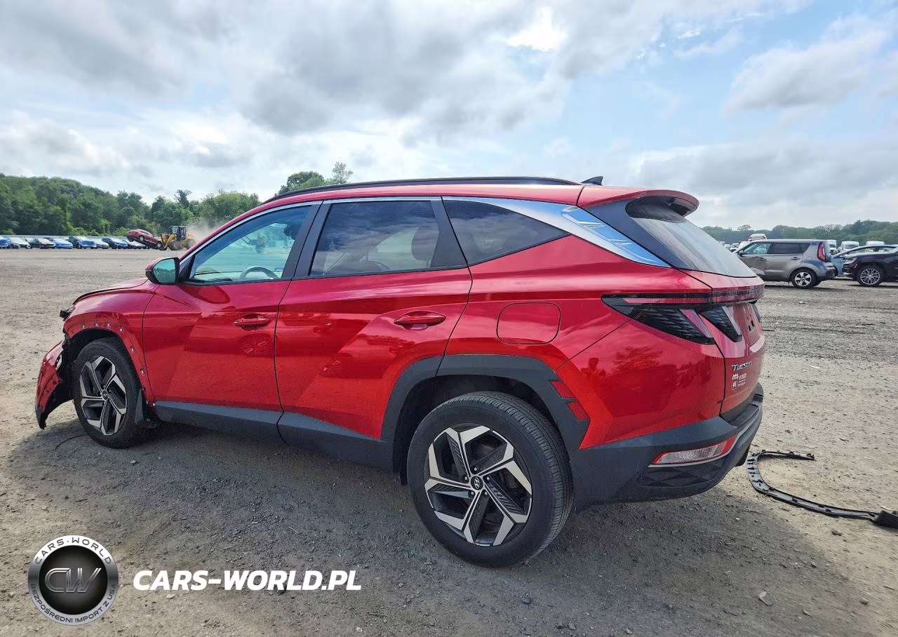 2022 Hyundai Tucson Sel VIN:5NMJFCAE9NH143454 - 2