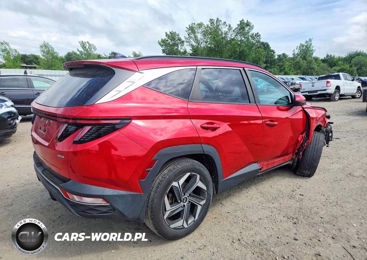 2022 Hyundai Tucson Sel VIN:5NMJFCAE9NH143454 - 3