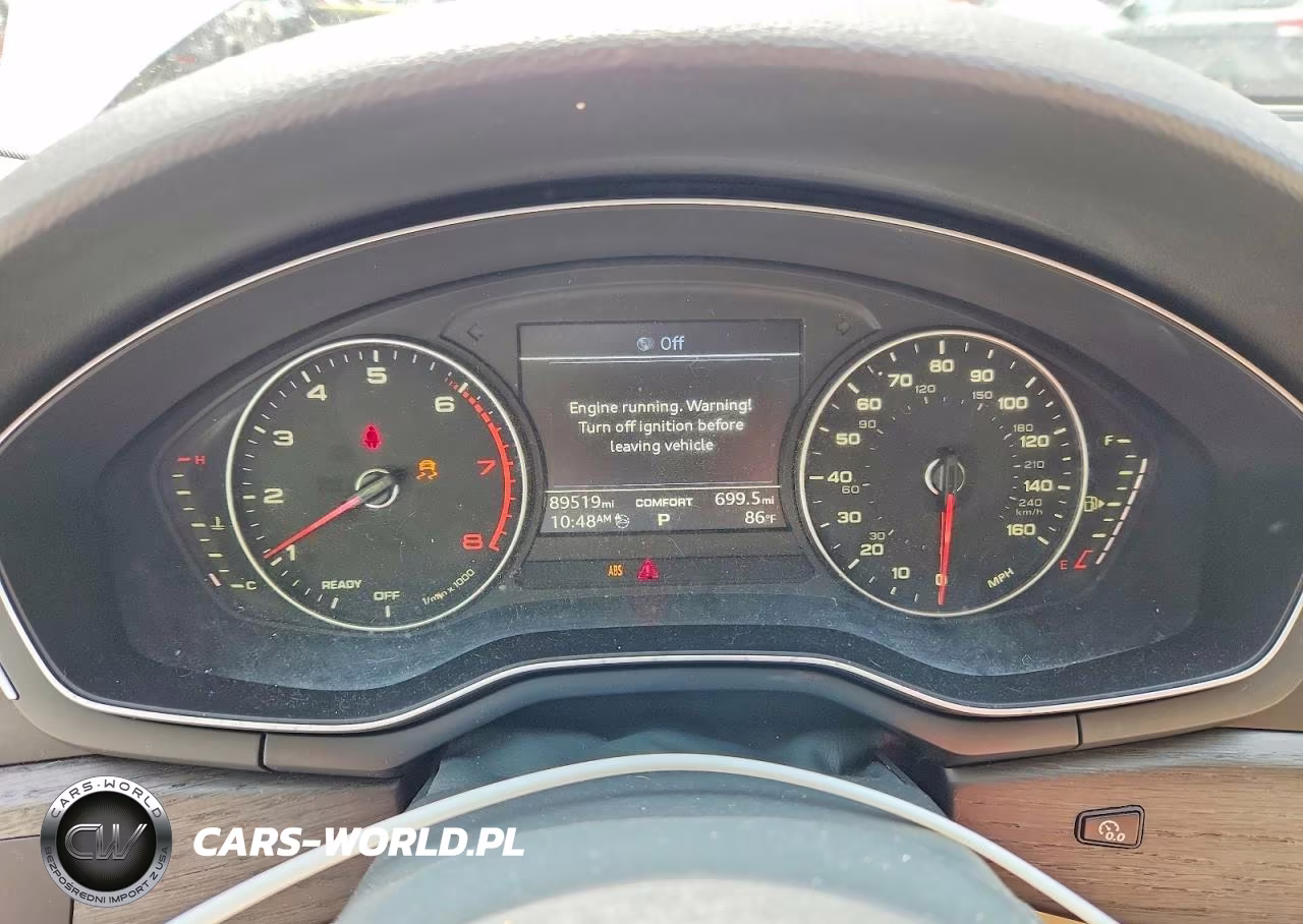 2017 Audi A4 Ultra Premium VIN:WAUGMAF4XHN043937 - 9