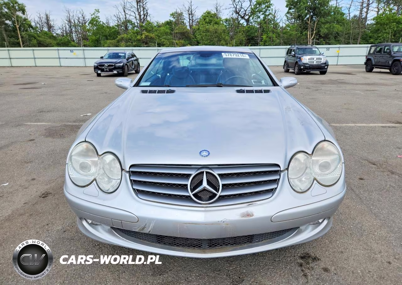 2004 Mercedes-Benz Sl 500 VIN:WDBSK75F24F080511 - 5