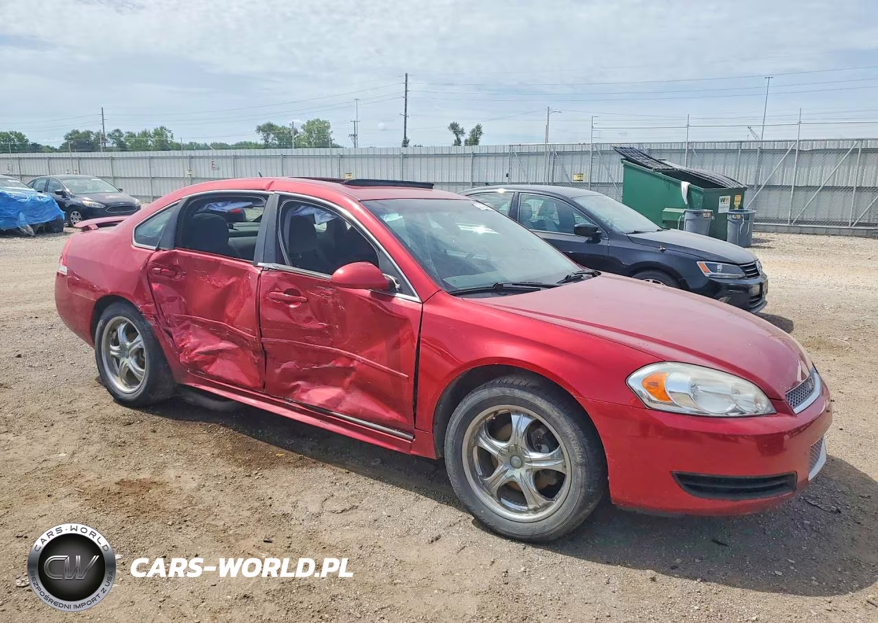 2013 Chevrolet Impala Lt VIN:2G1WG5E31D1263977 - 4