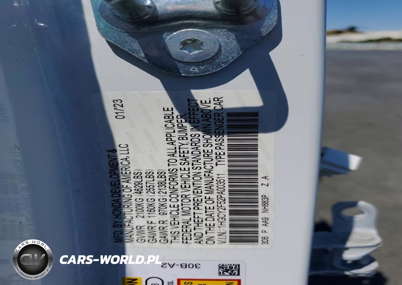 2023 Honda Accord Hybrid Sport VIN:1HGCY2F52PA003511 - 12