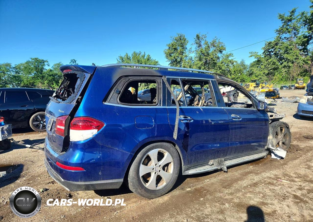 2017 Mercedes-Benz Gls 450 4Matic VIN:4JGDF6EE3HA861682 - 3