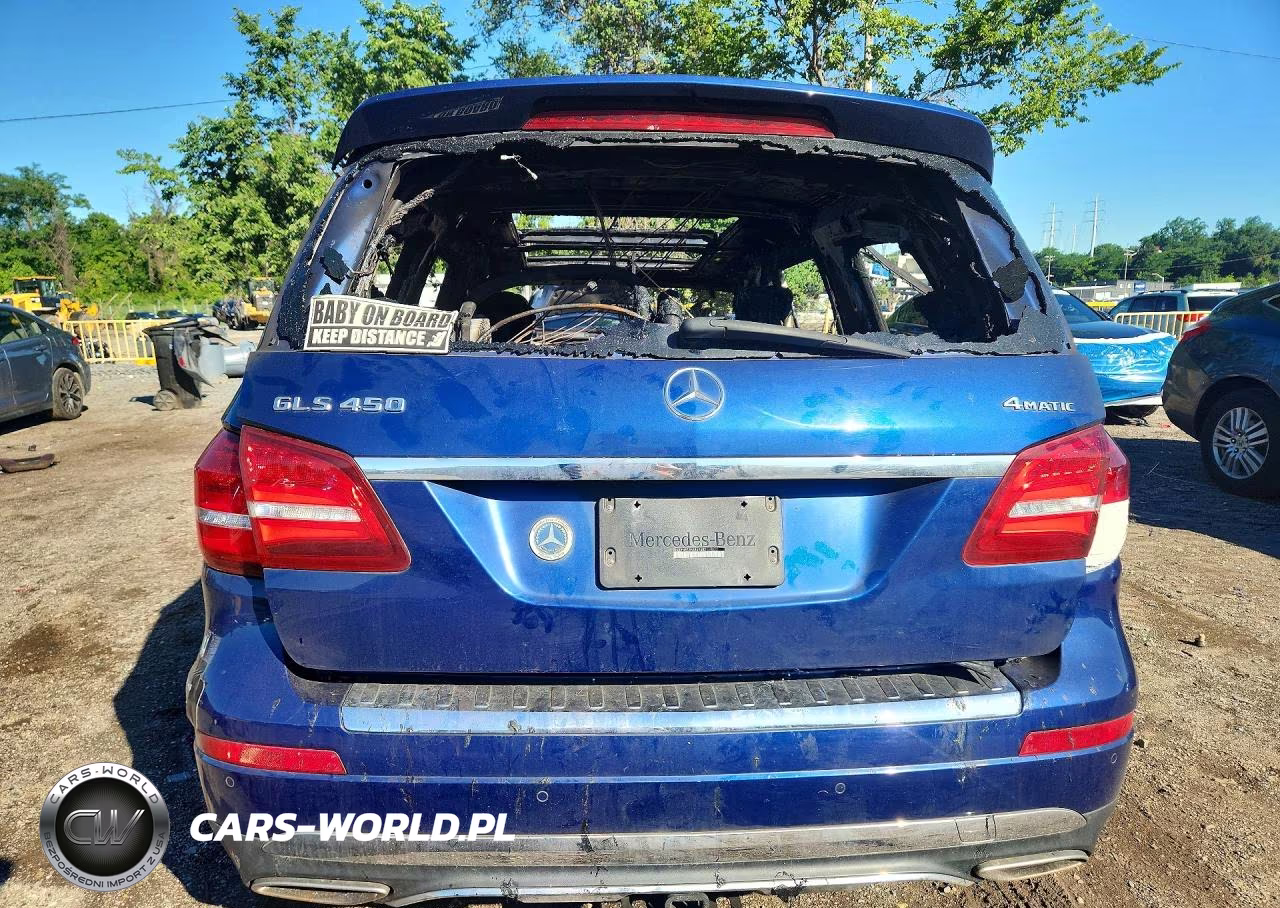 2017 Mercedes-Benz Gls 450 4Matic VIN:4JGDF6EE3HA861682 - 6