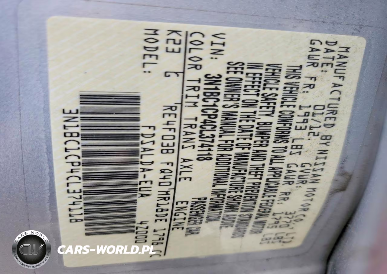 2012 Nissan Versa 1.8 S VIN:3N1BC1CP4CL374118 - 12