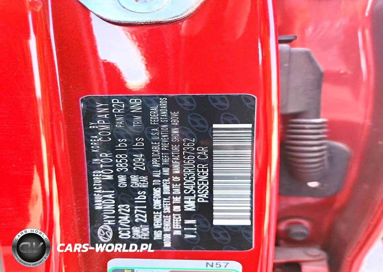 2024 Hyundai Elantra Sel VIN:KMHLS4DG3RU667362 - 13