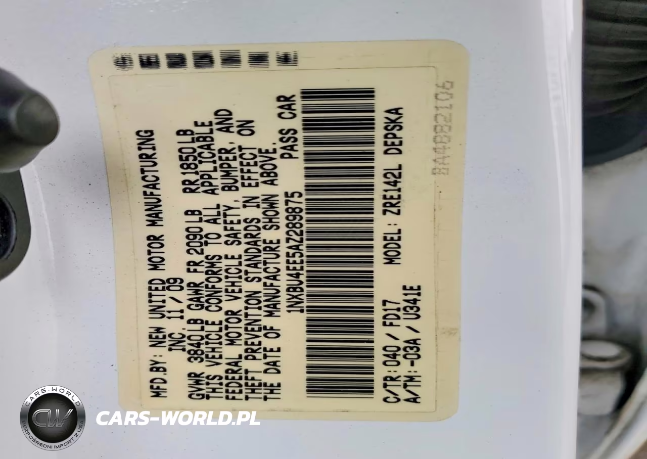 2010 Toyota Corolla S VIN:1NXBU4EE5AZ289875 - 12