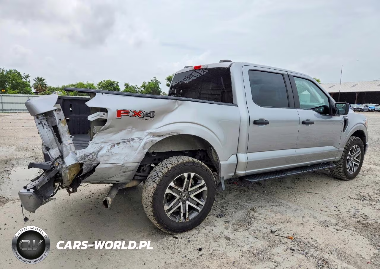 2022 Ford F150 Supercrew VIN:1FTFW1E58NKE03089 - 3
