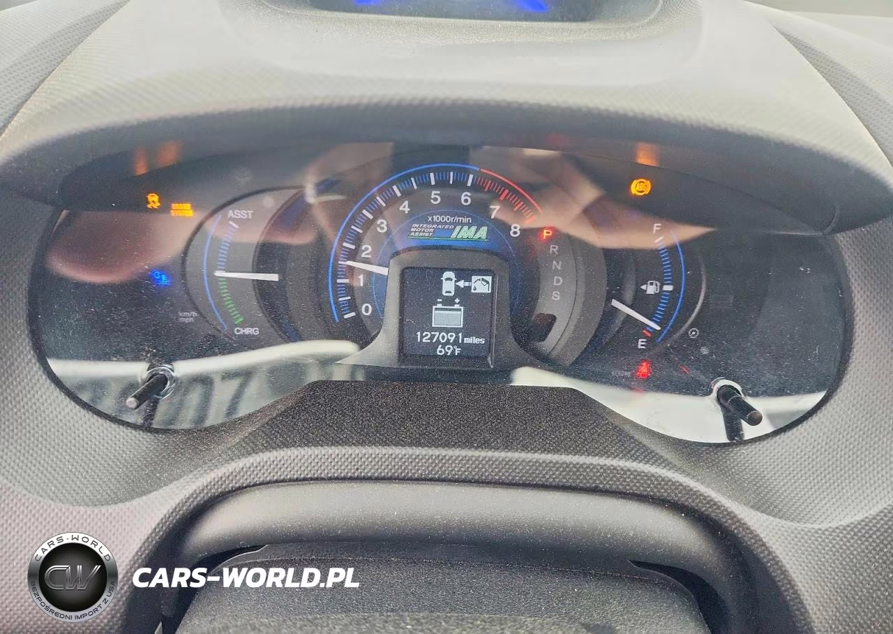 2013 Honda Insight Ex VIN:JHMZE2H76DS001975 - 9