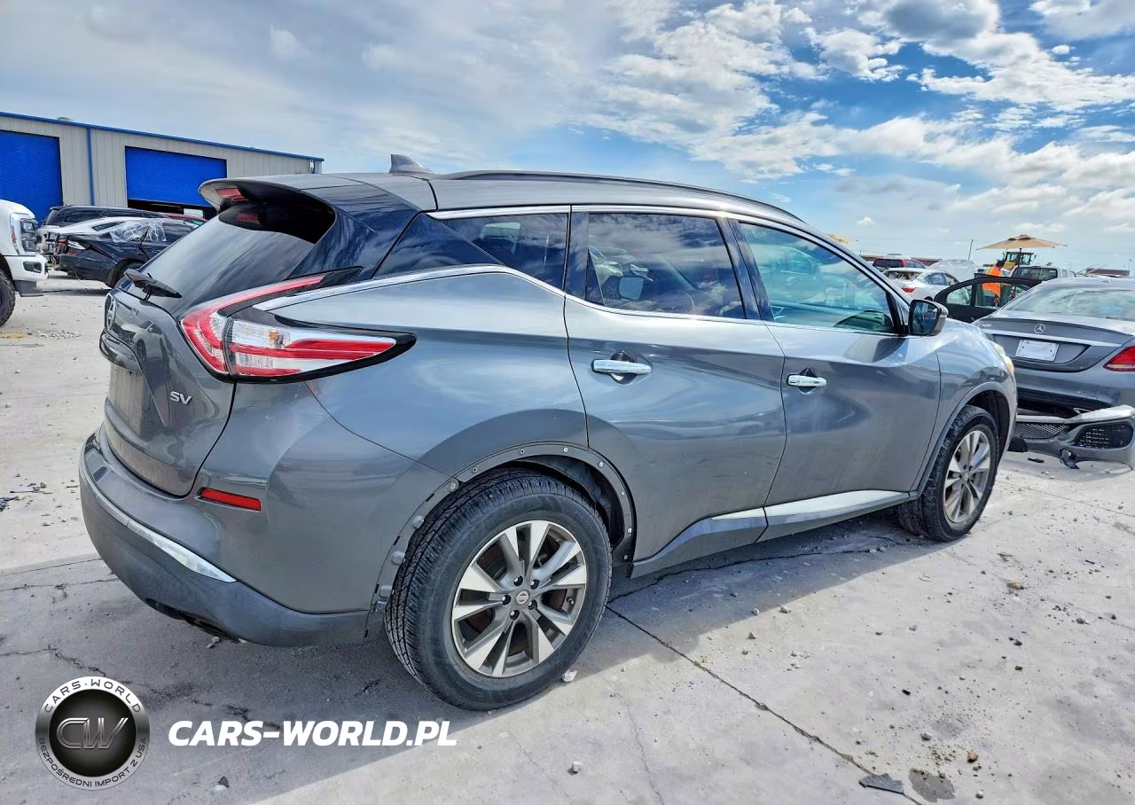 2017 Nissan Murano Sv VIN:5N1AZ2MG0HN110618 - 3