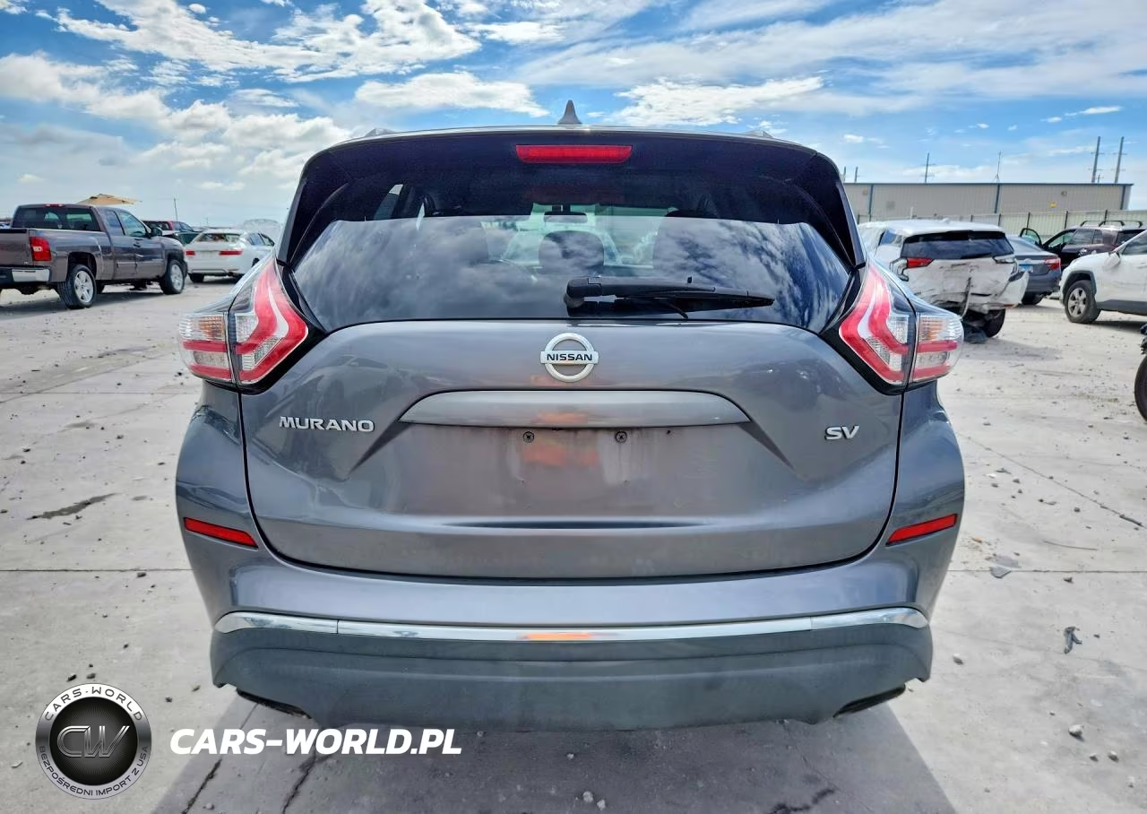 2017 Nissan Murano Sv VIN:5N1AZ2MG0HN110618 - 6