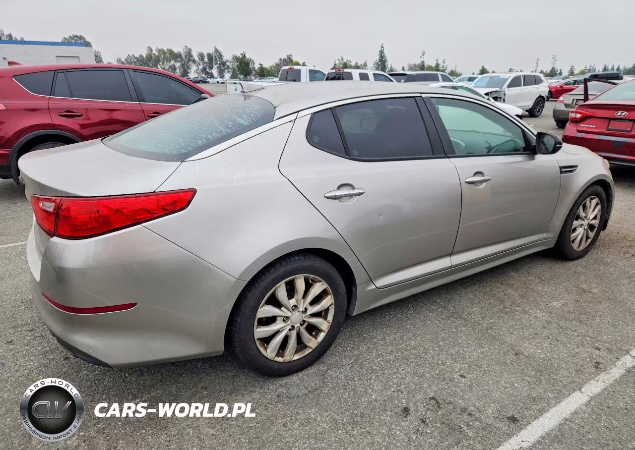 2014 Kia Optima Lx VIN:5XXGM4A73EG341923 - 3