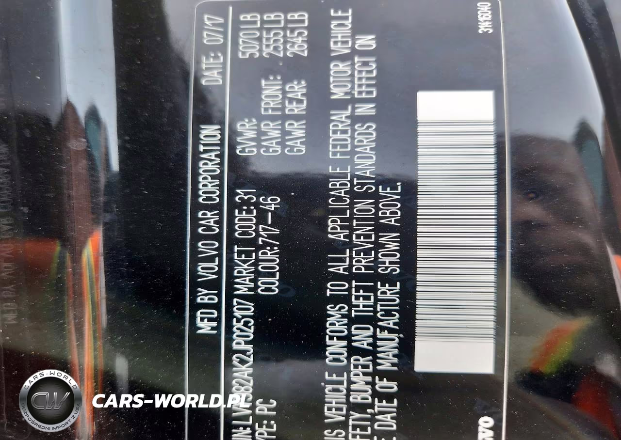 2018 Volvo S90 T5 Momentum VIN:LVY982AK2JP025107 - 12