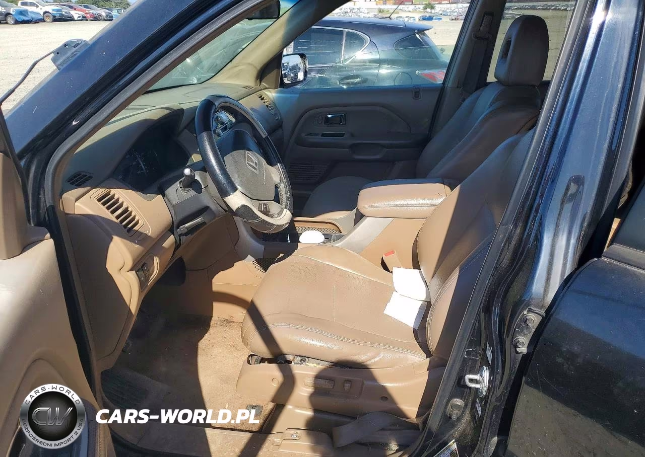 2004 Honda Pilot Exl VIN:2HKYF18504H611758 - 7