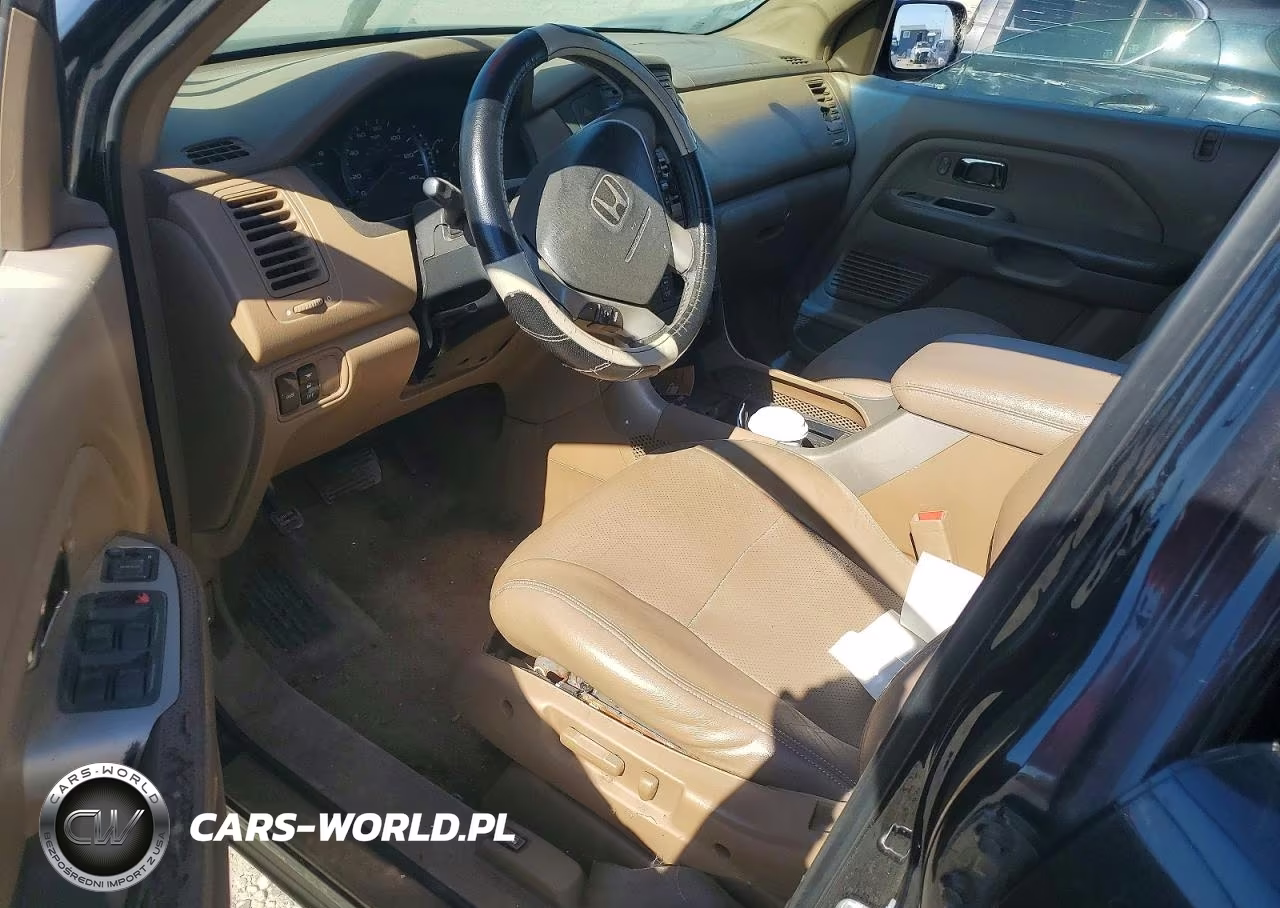 2004 Honda Pilot Exl VIN:2HKYF18504H611758 - 8