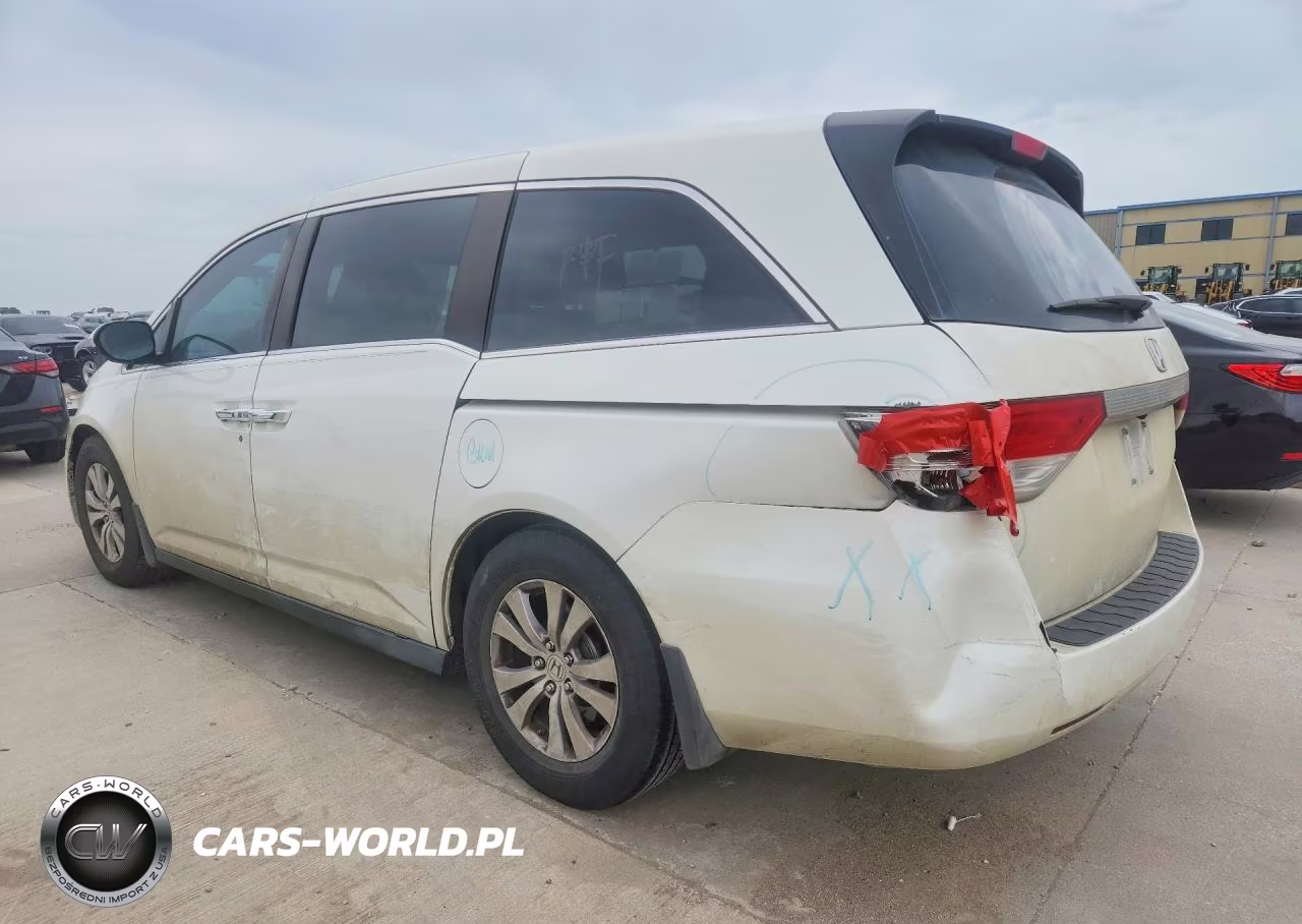 2016 Honda Odyssey Exl VIN:5FNRL5H67GB009939 - 2