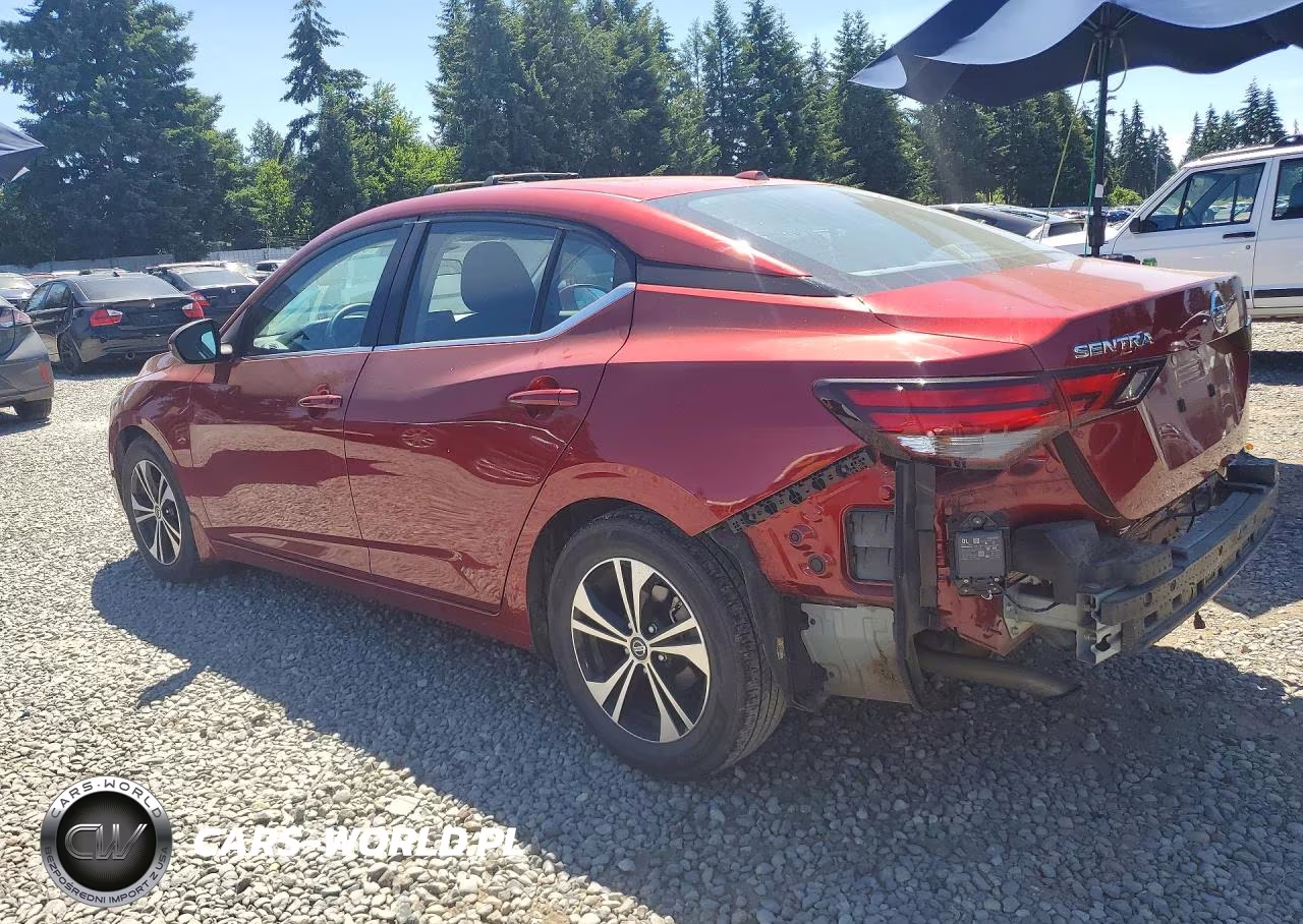 2022 Nissan Sentra Sv VIN:3N1AB8CV7NY291021 - 2