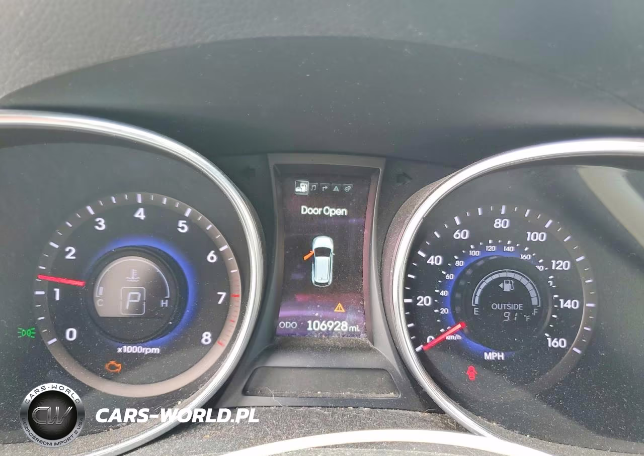 2016 Hyundai Santa Fe Se VIN:KM8SR4HF1GU139714 - 9