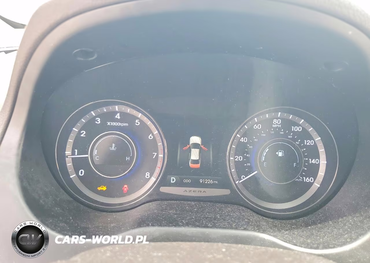 2014 Hyundai Azera Limited VIN:KMHFH4JG8EA396259 - 9