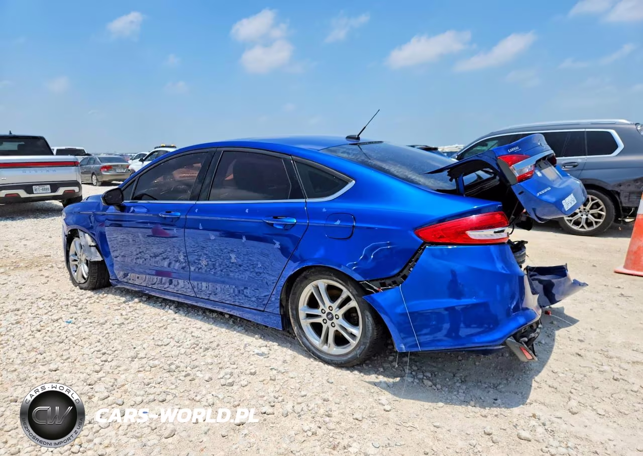 2018 Ford Fusion Se VIN:3FA6P0H75JR104191 - 2