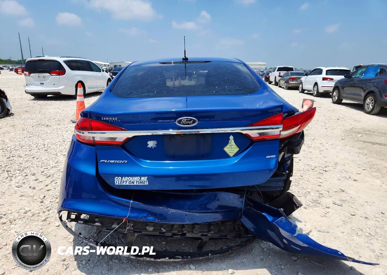 2018 Ford Fusion Se VIN:3FA6P0H75JR104191 - 6