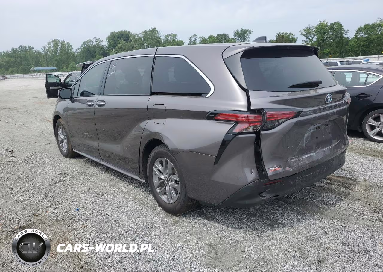 2022 Toyota Sienna Xle VIN:5TDYRKEC2NS120961 - 2
