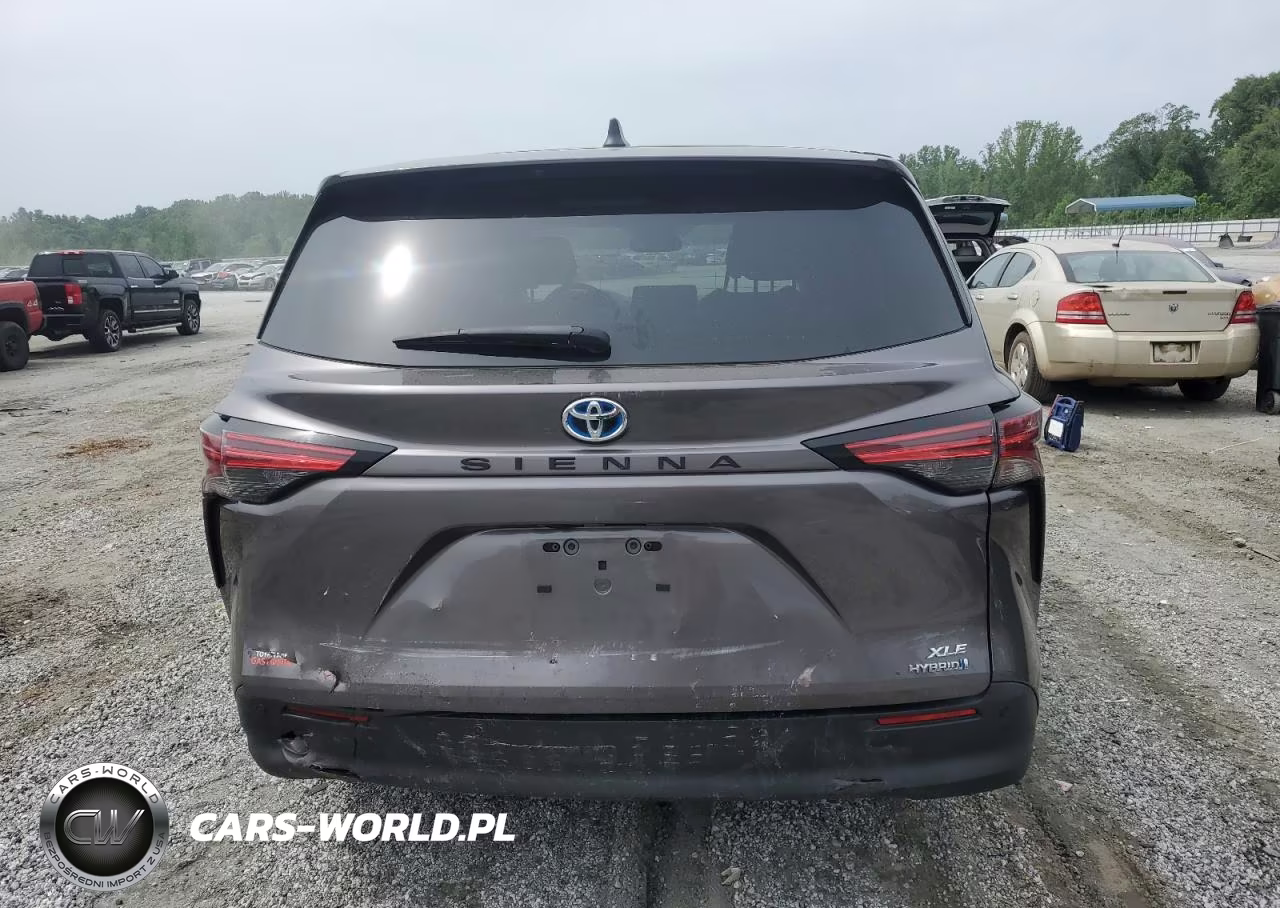 2022 Toyota Sienna Xle VIN:5TDYRKEC2NS120961 - 6