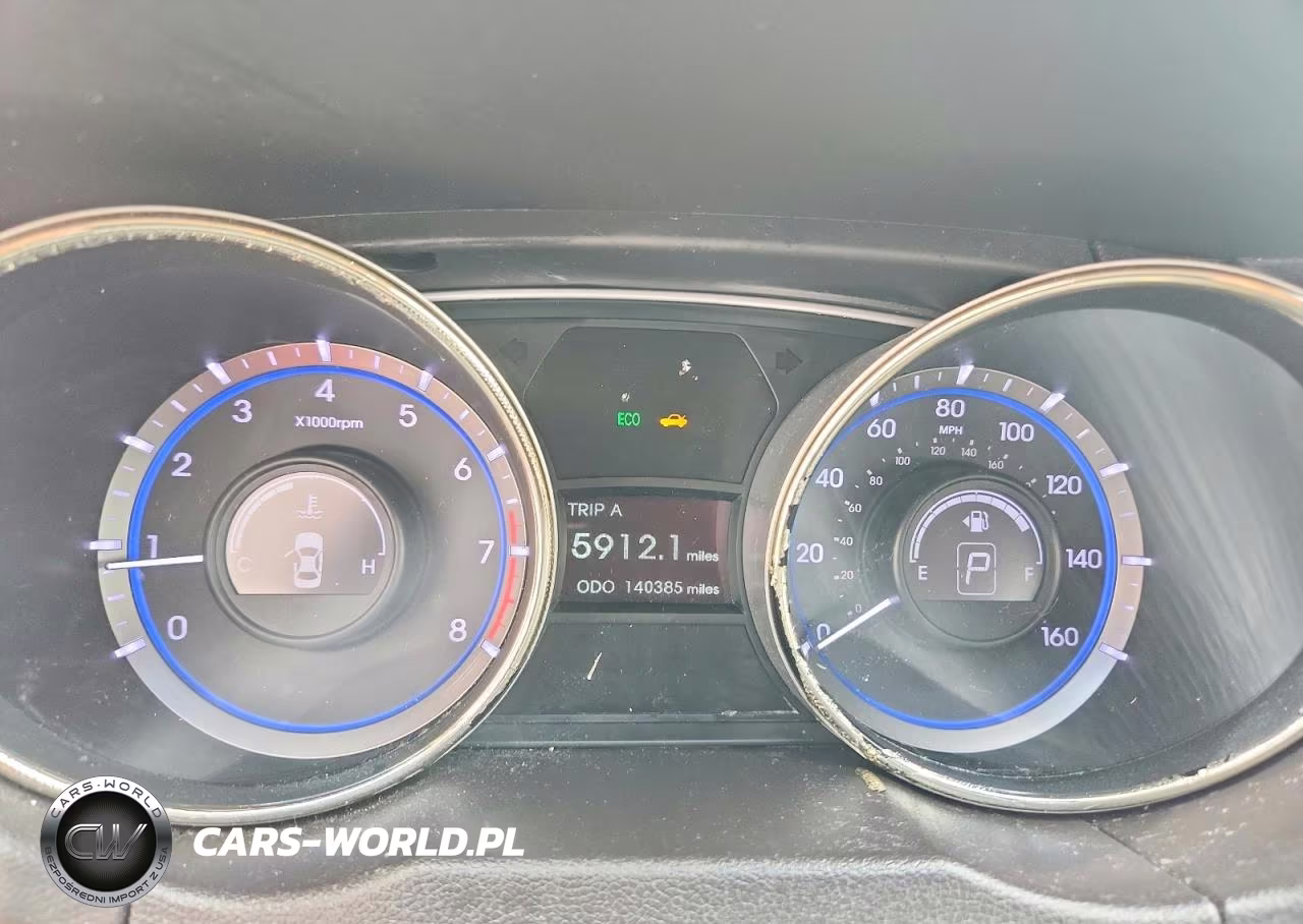 2013 Hyundai Sonata Gls VIN:5NPEB4AC7DH550546 - 9