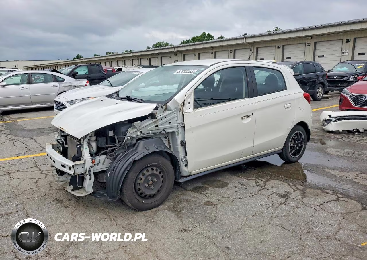 2018 Mitsubishi Mirage Es VIN:ML32A3HJ4JH002585 - 1