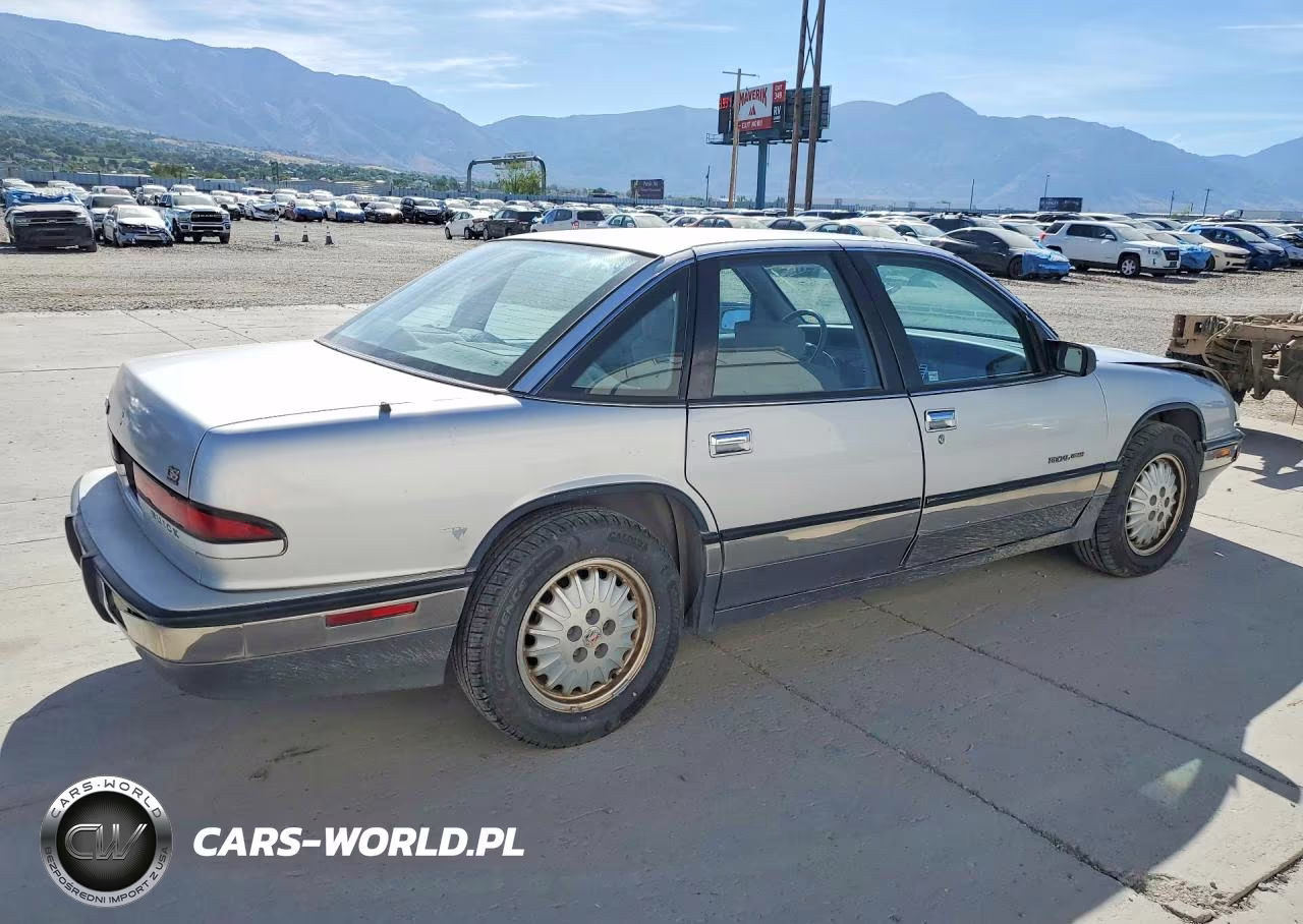 1992 Buick Regal Gran Sport VIN:2G4WF54L8N1434913 - 3