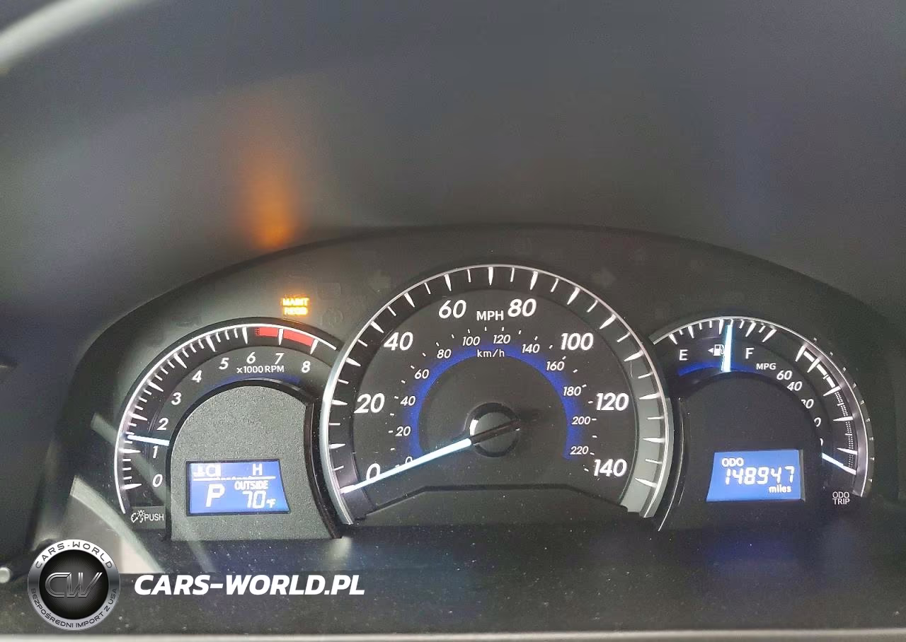 2012 Toyota Camry Xle VIN:4T4BF1FK3CR206272 - 9